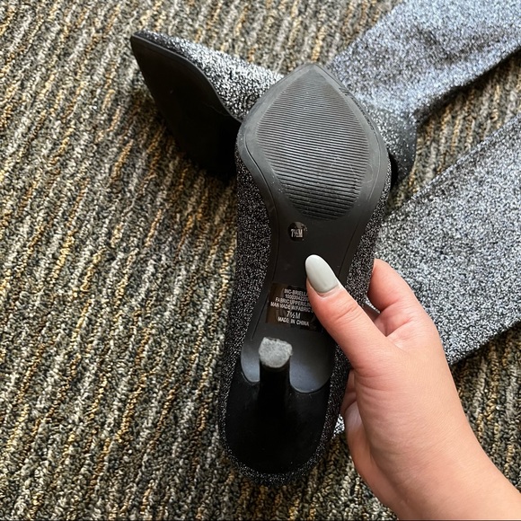 Over the Knee Sparkly Boot - Picture 2 of 3